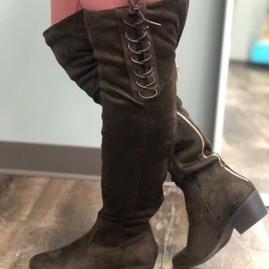 Over the knee boots